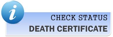 death certificate status 