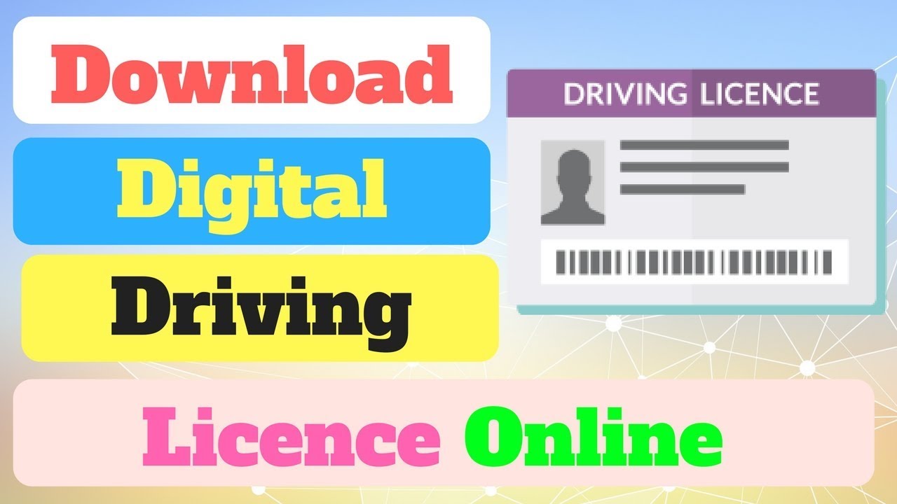 how to download driving licence