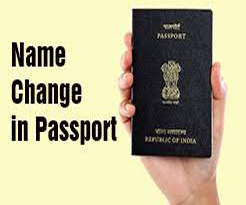 Name Change in Passport-ads