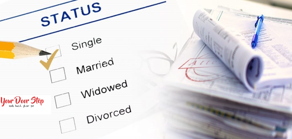 single status certificate in noida